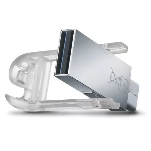 Складной нож Victorinox - Jetsetter - 58 мм, 6 функций, Alox @work USB 32GB блистер (4.6261.26G32B1)