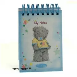 Блокнот MTY (Me To You) -  маленький на спирали (голубой) (арт. G01S0293)