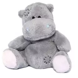 Друзья мишек Teddy Blue Nose -  плюшевый бегемот 10 см (арт. G73W0004)